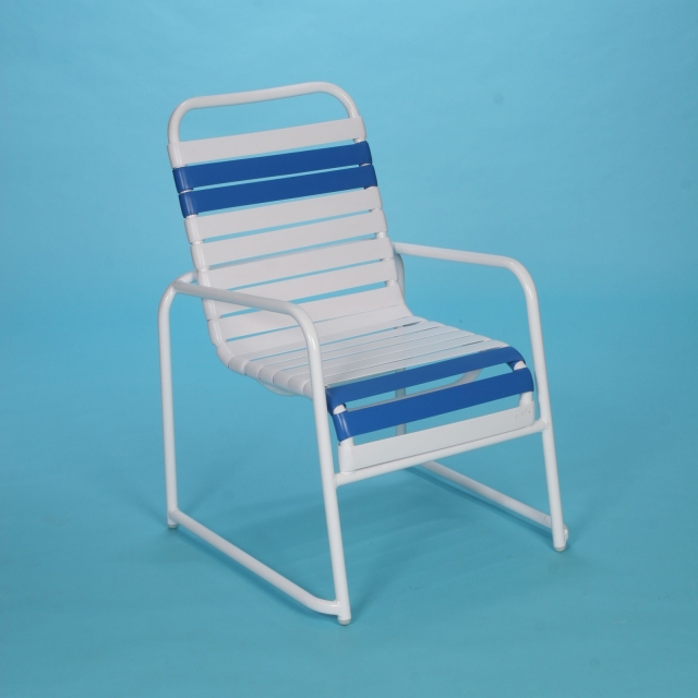 Commercial grade sled base chair