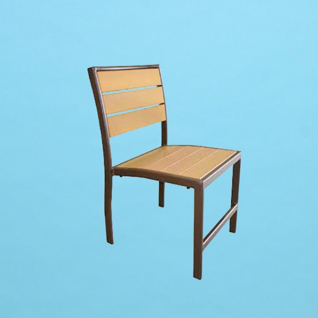 ECO wood chair no arms