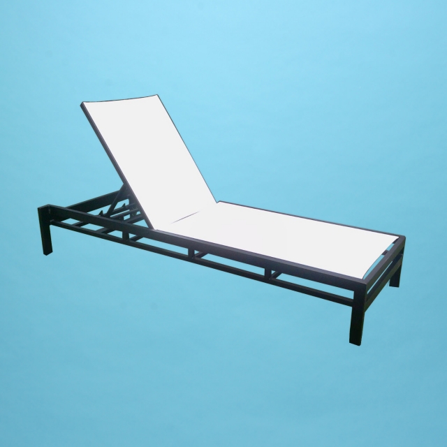 D line sling chaise lounge