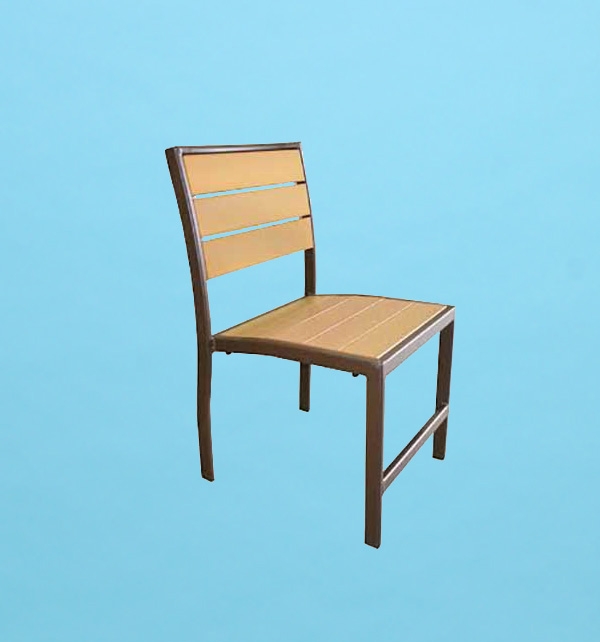 ECO wood chair no arms